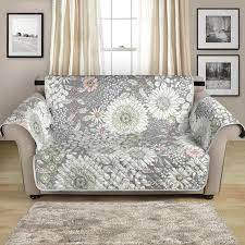 Fl Sofa Cover Quilted Couch Cover