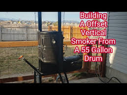 how to build a vertical offset smoker