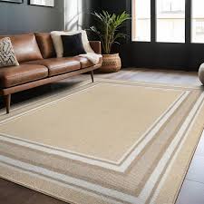 beverly rug 5 x 7 beige carmel bordered