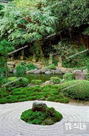 Dry Landscape Garden Or Karesansui