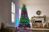 Advanced Aurora Music & Light Show Christmas Tree, 7.5-ft Noma