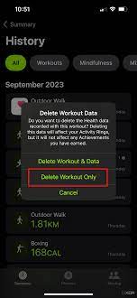 how to edit an apple watch workout