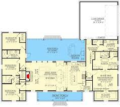 4 Bed French Country House Plan With