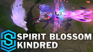 Lol skin has been available since 2015.the program helps you try the skin in the game league of legends very easily and quickly. Spirit Blossom Kindred Skin Spotlight Pre Release League Of Legends Youtube