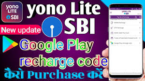 yono lite sbi google play recharge code