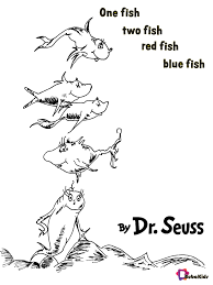 [ characters featured on bettercoloring.com are the … Dr Seuss One Fish Two Fish Coloring Page