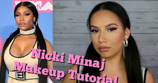 nicki minaj vmas makeup tutorial