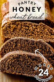 honey wheat bushman bread recipe