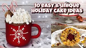 If you wait on pins and needles all year to deck your halls, taking it all back down. 10 Easy And Unique Christmas And Holiday Cake Decorating Ideas Youtube