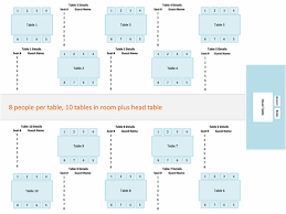 Wedding Reception Seating Chart Round Or Rectangular Tables