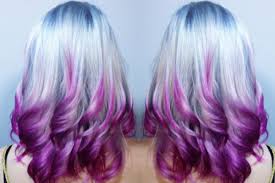 Purple and blue really go well together. Fashionnfreak Blue Purple Color Hair