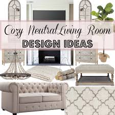cozy neutral living room design ideas