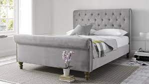 King Size Upholstered Beds Fabric