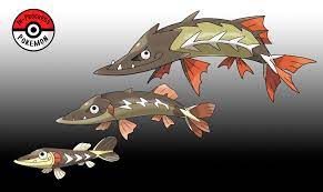 In-Progress Pokemon Evolutions — #846.5 - Arrokuda live in freshwater  streams and...