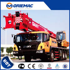 China New Heavy Equipment Sany 50ton Mobile Truck Crane