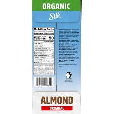 silk unsweetened original almond milk