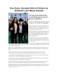 Don Omar Gerardo Ortiz Perform At Billboard Latin Music Awards
