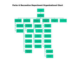Ppt Parks Recreation Department Organizational Chart