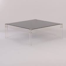 Big Square Coffee Table Made Of Acrylic