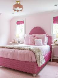 gray teen girl bed with hot pink