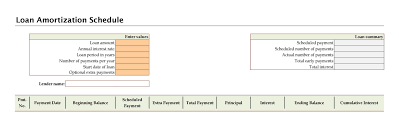 28 tables to calculate loan