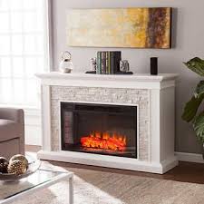 Fireplaces White Electric Fireplace