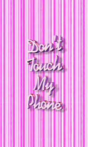 dont touch my phone live wallpaper apk