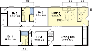 Simplex Modular Homes Ranch Floorplan