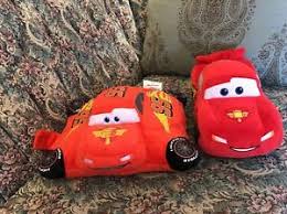 Lightning Mcqueen Pillow Pets Pee Wees Disney Store Pixar Cars Plush Lot Of 2 B5 Ebay
