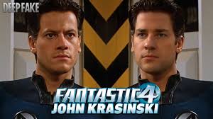 A quiet place part ii director john krasinski continues to lobby for the role of reed richards in the marvel cinematic universe's fantastic four. John Krasinski Is Mr Fantastic In Fantastic Four Deepfake Youtube