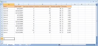Microsoft Office Excel 2007 Tutorial