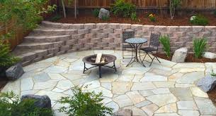 flagstone paver patio repair and