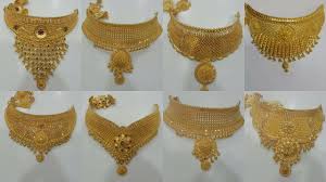 new 24k bridal gold haram and necklace