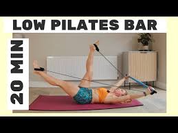 mat based pilates bar workout for a