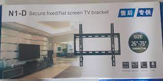 Secure Fixed Flat Screen Tv Bracket Tv