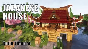 minecraft anese house tutorial