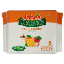 jobe s organics fruit nut tree spikes