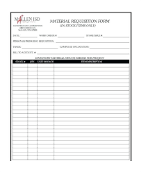 Sample Supply Request Forms Templates Office Order Form