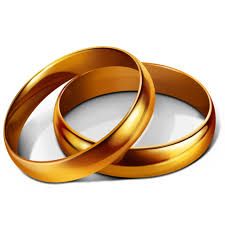 marriage party rings wedding icon