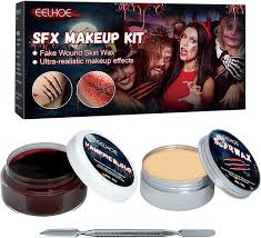 halloween skin wax plasma makeup