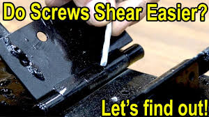 do s shear easier than nails let