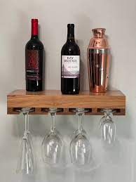 Buy Stained Oak Floating Shelf With