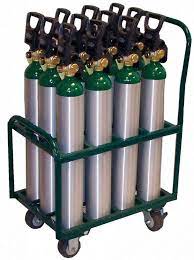 cal gas cylinder storage
