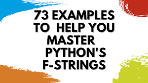 python 3 f strings the advanced guide