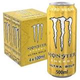 What flavour is ultra gold Monster?