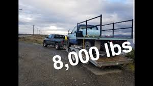 New ram 1500's 4500kg towing capacity is significantly restricted by gcm limits. 1999 Dodge Ram 1500 Heavy Towing 10 000 Lbs Youtube