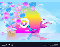 Bright Abstract Background Party Theme