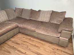 So, drum roll please… and get ready to offer a huge, gigantic, squidgy welcome to our two brand new comfy sofas. Light Brown Corner Sofa Bed Free Delivery In Sw8 London For 260 00 For Sale Shpock