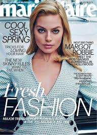 margot robbie for marie claire by beau