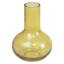 Floristik24 Co Uk Vase Yellow Glass